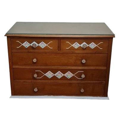 Mid-Century Spanish Chest of Drawers-TCS-1768870