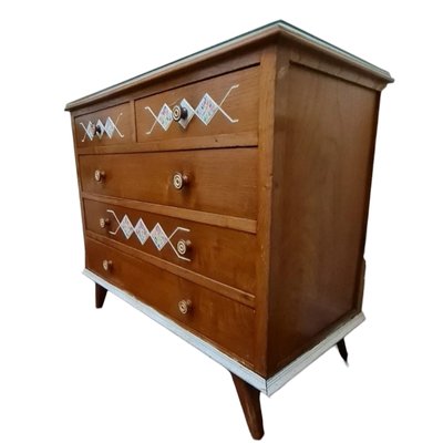 Mid-Century Spanish Chest of Drawers-TCS-1768870