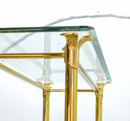 Mid-Century Spanish Gold Plated Shelf by Ramiro Tarazona, 1980s-IXC-552400