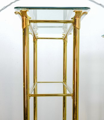 Mid-Century Spanish Gold Plated Shelf by Ramiro Tarazona, 1980s-IXC-552400