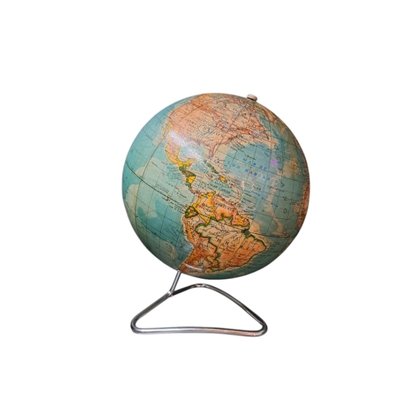 Mid-Century Spanish Terrestrial Globe by Antonio Santamans-TCS-2040404