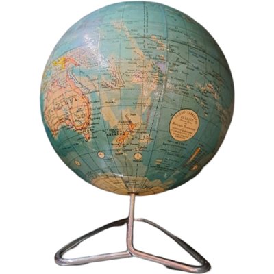 Mid-Century Spanish Terrestrial Globe by Antonio Santamans-TCS-2040404