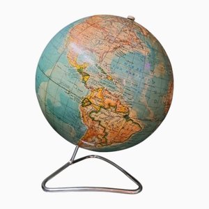 Mid-Century Spanish Terrestrial Globe by Antonio Santamans-TCS-2040404