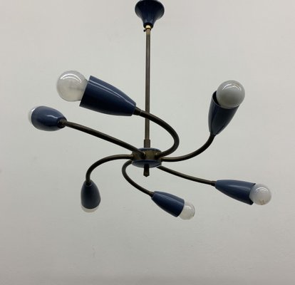 Mid-Century Spider Hanging Ceiling Lamp, 1950s-BGP-1765696