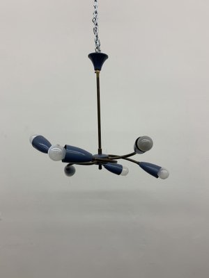 Mid-Century Spider Hanging Ceiling Lamp, 1950s-BGP-1765696