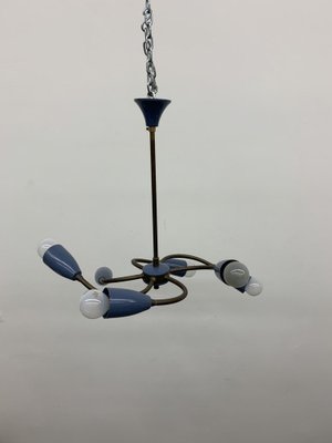 Mid-Century Spider Hanging Ceiling Lamp, 1950s-BGP-1765696