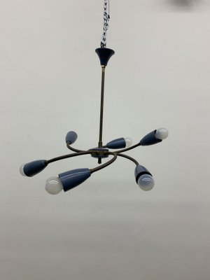 Mid-Century Spider Hanging Ceiling Lamp, 1950s-BGP-1765696