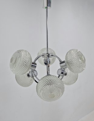 Mid-Century Sputnik Atomic Chandelier, Germany, 1970s.-TZ-1292275