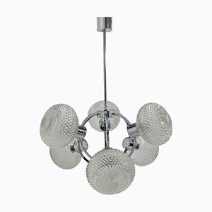 Mid-Century Sputnik Atomic Chandelier, Germany, 1970s.-TZ-1292275