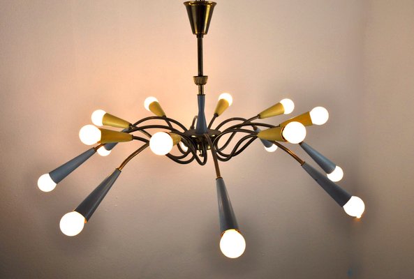 Mid-Century Sputnik Ceiling Lamp-ZDM-593542