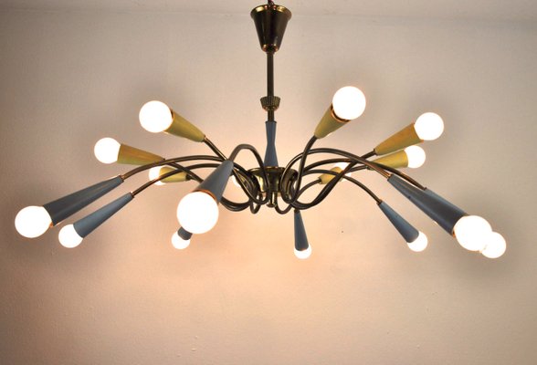 Mid-Century Sputnik Ceiling Lamp-ZDM-593542