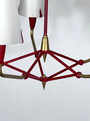 Mid-Century Sputnik Chandelier from Stilnovo, 1950s-OT-1426374