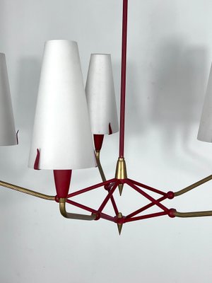 Mid-Century Sputnik Chandelier from Stilnovo, 1950s-OT-1426374