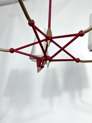 Mid-Century Sputnik Chandelier from Stilnovo, 1950s-OT-1426374