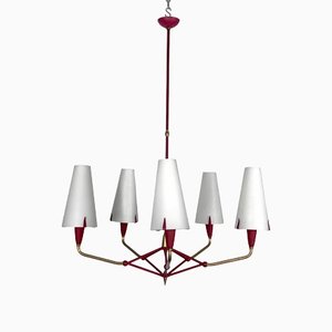 Mid-Century Sputnik Chandelier from Stilnovo, 1950s-OT-1426374