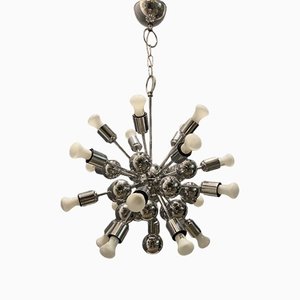 Mid-Century Sputnik Chrome Pendant-JJC-1336830