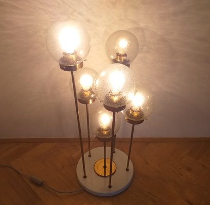 Mid-Century Sputnik Floor Lamp from Kamenický Šenov, 1970s-TZ-584881