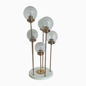 Mid-Century Sputnik Floor Lamp from Kamenický Šenov, 1970s-TZ-584881