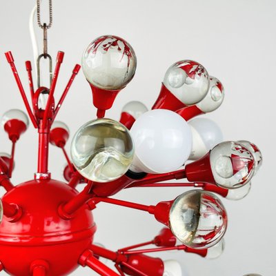 Mid-Century Sputnik Murano Glass Ball Table or Pendant Lamp, Italy, 1970s-WQC-1769159