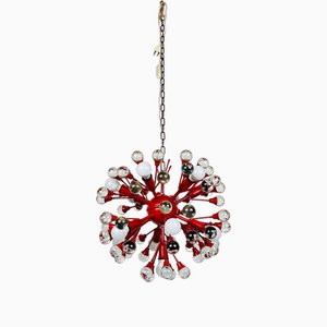 Mid-Century Sputnik Murano Glass Ball Table or Pendant Lamp, Italy, 1970s-WQC-1769159