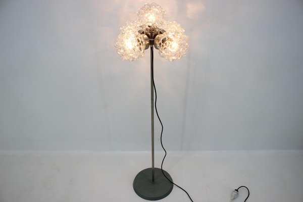 Mid-Century Sputnik Style Art Glass Floor Lamp, 1970s-TZ-774592