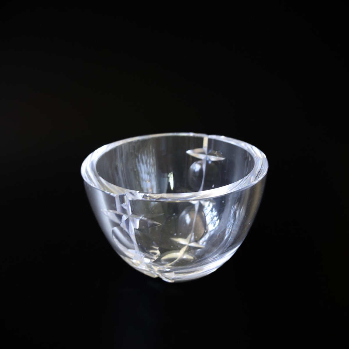 Mid-Century SS 248 Bowl in Crystal from Kosta, Sweden