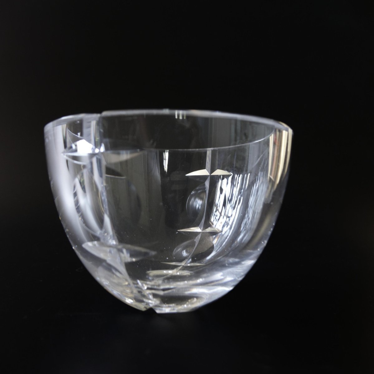 Mid-Century SS 248 Bowl in Crystal from Kosta, Sweden