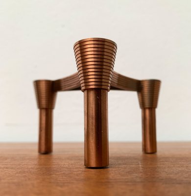 Mid-Century Stacking Candleholder in Copper-UAH-1249038