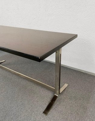 Mid-Century Steel Writing Table by Gianni Moscatelli for Formanova, Italy, 1960s-JDR-1125913