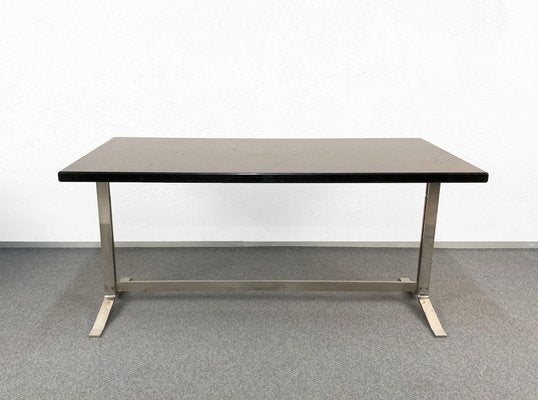 Mid-Century Steel Writing Table by Gianni Moscatelli for Formanova, Italy, 1960s-JDR-1125913