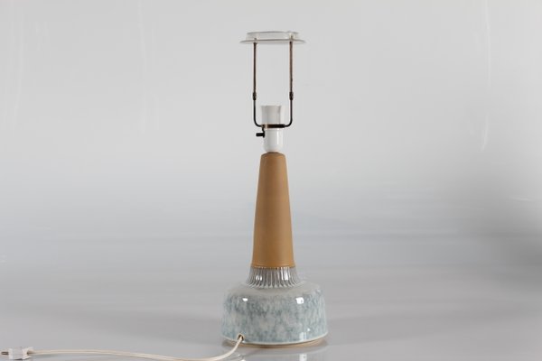 Mid-Century Stoneware Table Lamp by Einar Johansen for Søholm, Denmark, 1960s-QQ-1375012