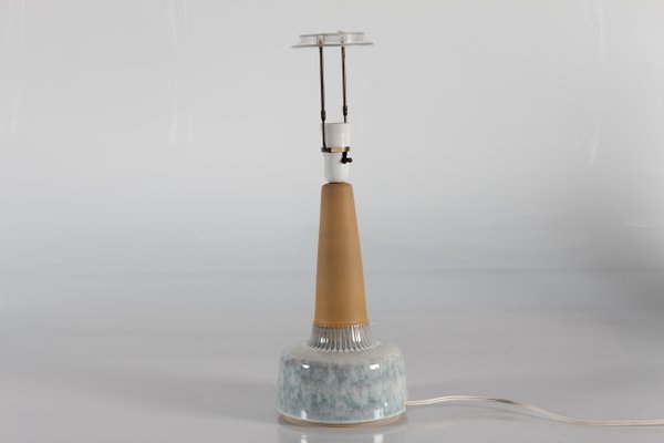 Mid-Century Stoneware Table Lamp by Einar Johansen for Søholm, Denmark, 1960s-QQ-1375012