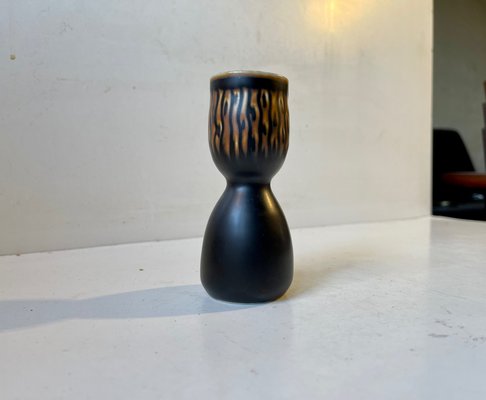 Mid-Century Stoneware Vase or Candlestick by Gerd Bøgelund for Royal Copenhagen, 1960s-LCR-1091799