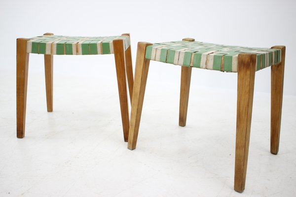 Mid-Century Stools, 1950s, Set of 2-TZ-581307