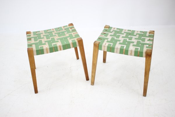 Mid-Century Stools, 1950s, Set of 2-TZ-581307