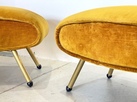 Mid-Century Stools, 1960s, Set of 2-NPC-858619