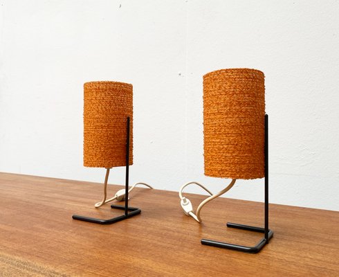 Mid-Century String Table Lamp, 1960s, Set of 2-UAH-1330929