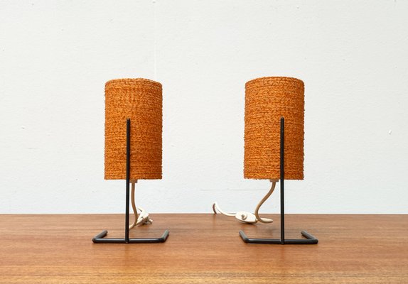 Mid-Century String Table Lamp, 1960s, Set of 2-UAH-1330929