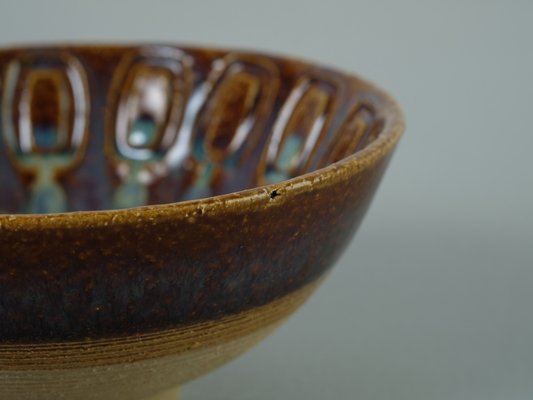 Mid-Century Studio Ceramic Bowl from Søholm, 1970s-ICF-2041416