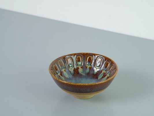 Mid-Century Studio Ceramic Bowl from Søholm, 1970s-ICF-2041416