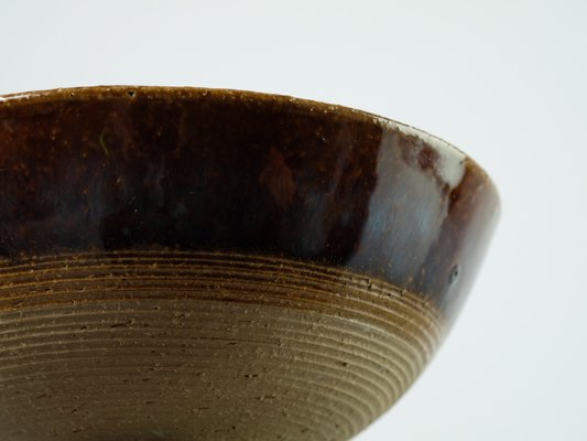 Mid-Century Studio Ceramic Bowl from Søholm, 1970s-ICF-2041416