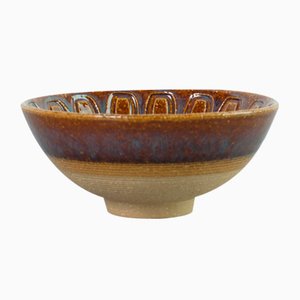 Mid-Century Studio Ceramic Bowl from Søholm, 1970s-ICF-2041416