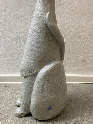 Mid-Century Studio Ceramic Cat Sculpture, 1968-CZ-1772629