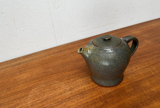 Mid-Century Studio Pottery Teapot from Kirsten Pottery, Ørum, Denmark, 1960s