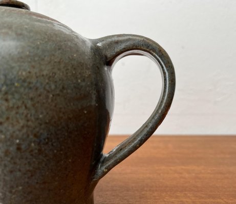 Mid-Century Studio Pottery Teapot from Kirsten Pottery, Ørum, Denmark, 1960s-UAH-1704019