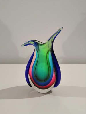 Mid-Century Submerged Glass Vase by Flavio Poli-SXX-702849