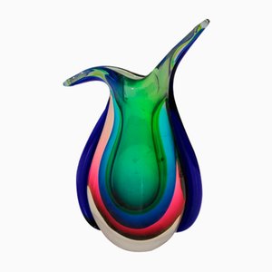 Mid-Century Submerged Glass Vase by Flavio Poli-SXX-702849