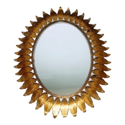 Mid-Century Sun Wall Mirror-LLP-1741797