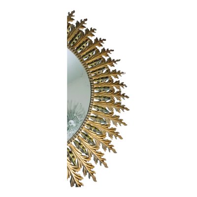 Mid-Century Sun Wall Mirror-LLP-1741796