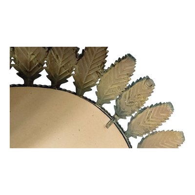 Mid-Century Sun Wall Mirror-LLP-1741797